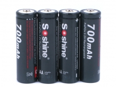 3.2V SOSHINE AA(14500) 700mAh LiFePO4 Battery